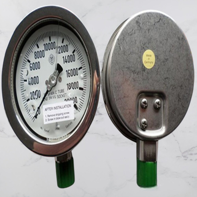 McDaniel Controls Stainless Steel GR-SF Digital Pressure Gauge