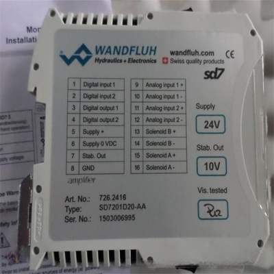 Wandfluh Digital Amplifier Module Sd7201d20-Aa