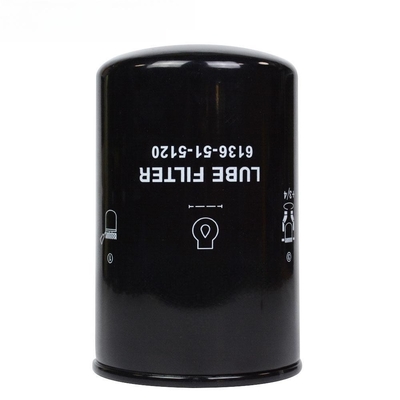 Excavator Forklift Engine Oil Filter Factory Price Oil Filter 6136-51- 5120 P550086 for komatsu