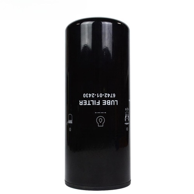 Excavator forklift oil filter 6742-01- 2430 6742012430 P553000 Hydraulic Oil Filter 6742-01- 2430 for komatsu