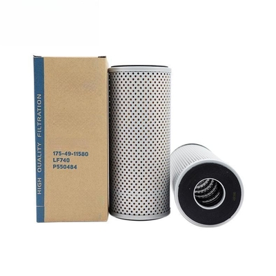 Engine Hydraulic Oil Filter 175-49-11580 611-4505-100 1R0659 1161212 LF740 P550484 H-5606 HF6084 1754911221 For KOMATSU D135A-1