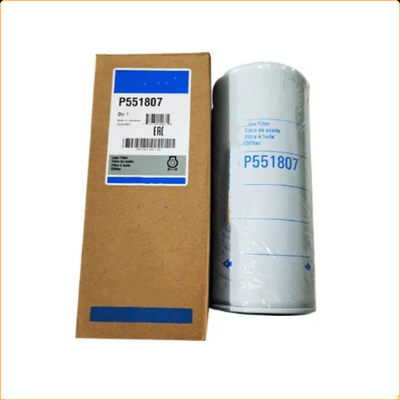 Wholesale Truck Trailer Engine Spare Parts Spin On Lube Oil Filter P551807 With Customized Package