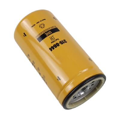 319-0844 2654407 Caterpillar Oil Filter CAT Excavator Filter 156mm Height