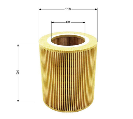 C1250 AF26419 Air Compressor Parts Filter , 88226220 Compressor Air Filter Element
